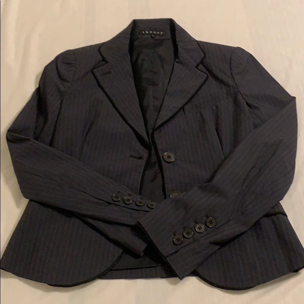 Navy Theory Blazer